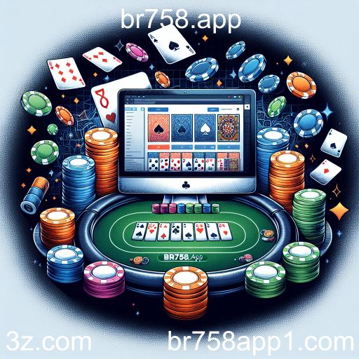 Explorando o Poker Online na Plataforma br758.app